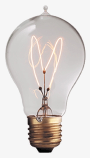 Vintage Light Bulb Photo - Vintage Light Bulb Transparent Background