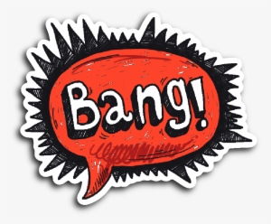 Hand Drawn Comic Book Speech Balloon Stickers - Speech Balloon