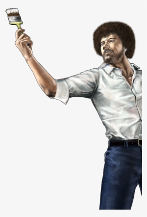 A Quick Section On Bob's Ross Life - Bob Ross No Background