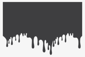 Blue Paint Drip Png - Black Paint Drips Png