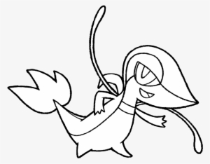 Snivy Drawing - Drawing