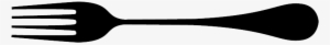 Fork Png File - Fork Clipart Silhouette