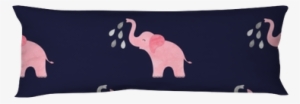 Cute Watercolor Elephants Pattern - Watercolor Painting
