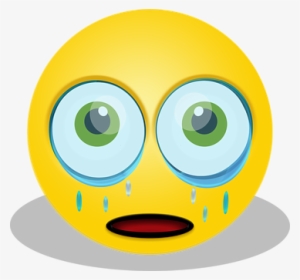 Graphic, Smiley, Emoticon, Crying, Sad - Trauriger Smiley