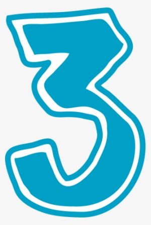 Frozen Clipart Number 3 - Transparent Background 3 Png