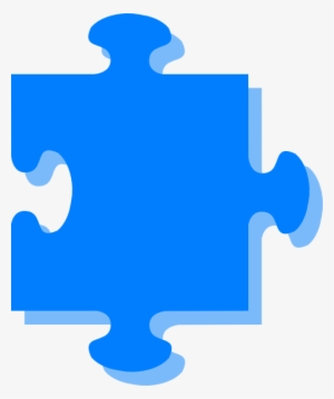 Blue Puzzle Svg Clip Arts 498 X 597 Px