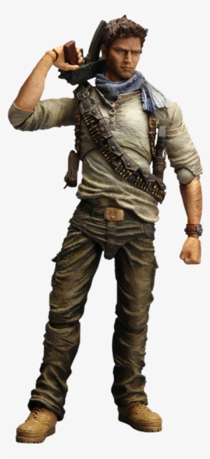 Nathan Drake Collectible Figure - Square Enix Uncharted 3: Nathan Drake Play Arts Kai
