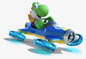 Yoshi Mario Kart 8 Official Game Art