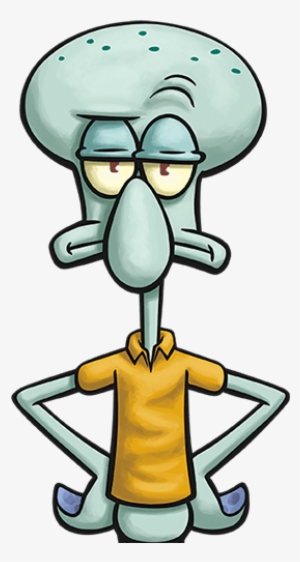 Squidward - Personagens Desenho Bob Esponja