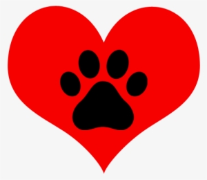 Dog Paw Print Clipart Png Transparent - Transparent Paw Print Clipart