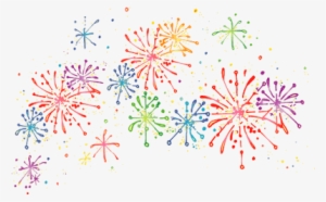 Cartoon Fireworks - Fireworks Clipart