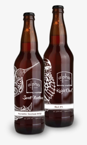 Alpha Beer Bottles