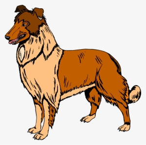 Collie Clipart Real Dog - Buff: A Collie And Other Dog Stories