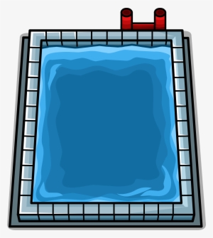 Swimming Pool Sprite 002 - Rectangular Swimming Pool Clipart