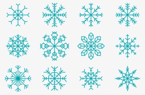 Snowflake Euclidean Vector Shape - Snowflake