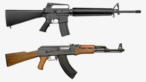 M16 And Ak-47 Comparison - M16a1 And Ak 47