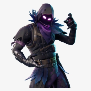 Fortnite Transparent Raven Costume - Raven Fortnite