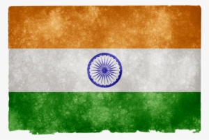 India Flag Download Transparent Png Image - India Grunge Flag