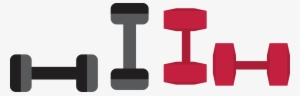 Png Library Download Dumbbell Vecteur Hand Transprent - Mancuernas Y Pesas Dibujos Png