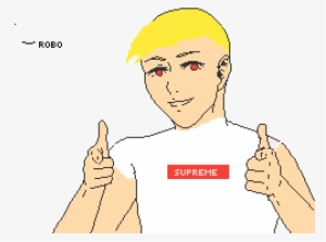 Supreme Logan Paul - Illustration