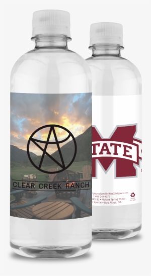 Custom Bottled Water For Schools And Universities - Mississippi State University 3" X 4" Decal