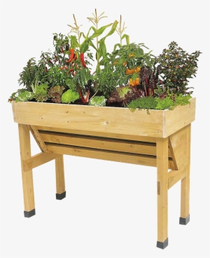 Wooden Outdoor Planter Stand