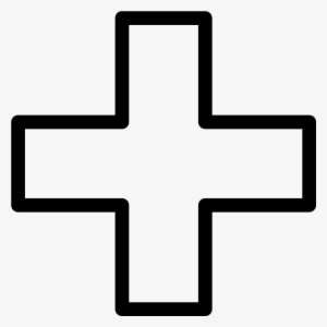 White Cross Png - Small White Cross Icon