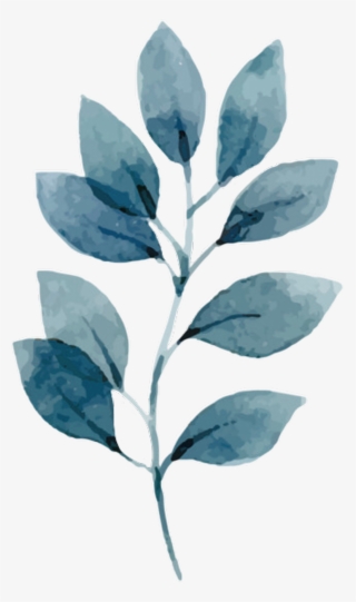 Watercolor Leaves Watercolour Painting Art Paint Leaf - Wanna One White Header