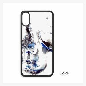 Sax Building Umbrella Watercolor - Mobile Phone Case