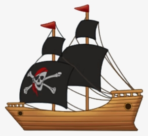 Big Image - Pirate Ship Clipart