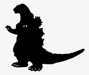 Godzilla Silhouette Vector Free - Godzilla Silhouette