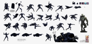 Click To View Full Size - Black Panther Poses