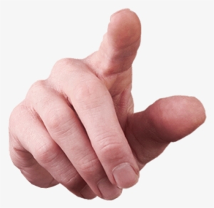 Pointing Finger No Background