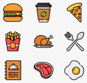 Fast Food - Burger Icons