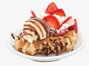 Ice Cream Png - Ice Cream Waffle Png