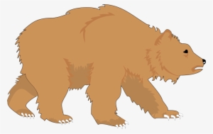 Bear Clipart - Bear Walking Clipart