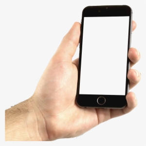 Iphone6 Png With Transparent Background Free Download - Hand Holding Iphone Png