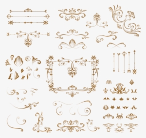 Ornament Retro, Vintage, Ornaments, Vector Png And - Ornament