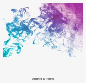 Smoke Article, Aqueous, Smoke, Colored Smoke Png Image - 煙霧 藍 色