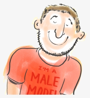 Calling All Male Models - Cartoon