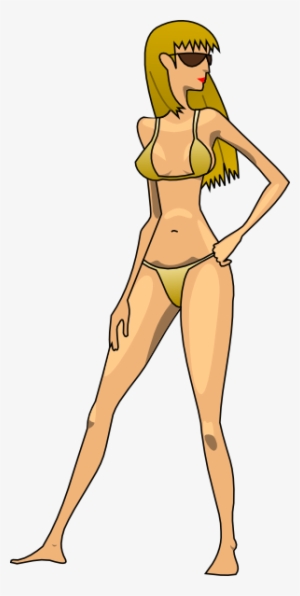 Bikini Girl Clip Art