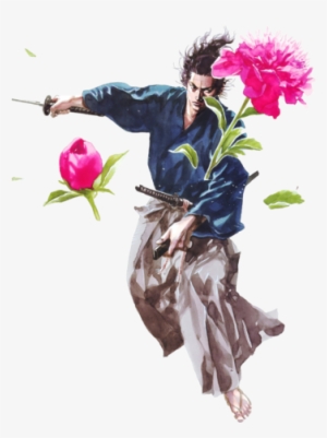 Flower Cut - Miyamoto Musashi Vagabond Pink