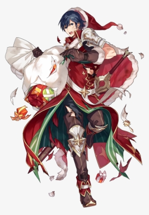 Chrom Gifted Leader Btlface D - Chrom Fire Emblem Christmas