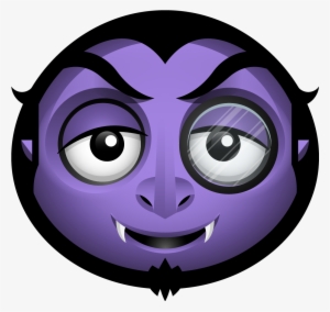 Clip Library Library Dracula Clipart Dracula Face - Emoji De Halloween Png