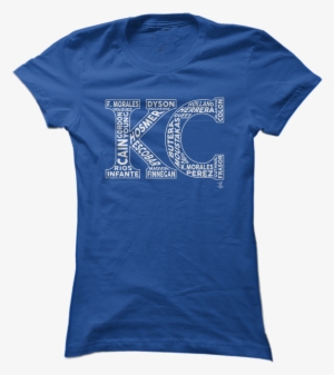 Kc Spelled With All My Favorite Royals' Names <3 - Wordpress T Shirt