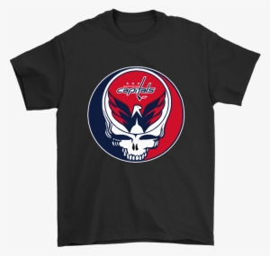 Nhl Team Washington Capitals X Grateful Dead Logo Band - Washington Capitals Stanley Cup Gear