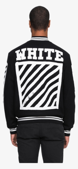 Off-white C/o Virgil Abloh V Paige Re Diagonal Marks - Off White Denim Jacket Black