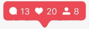 Instagram Corazón Heart Like Seguir Comment Comentario - Like Comment Instagram Png