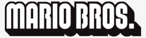 Mario Bros Logo - New Super Mario Bros