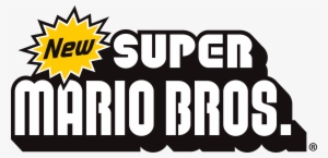New Super Mario Bros Logo Png Transparent - New Super Mario Bros Png
